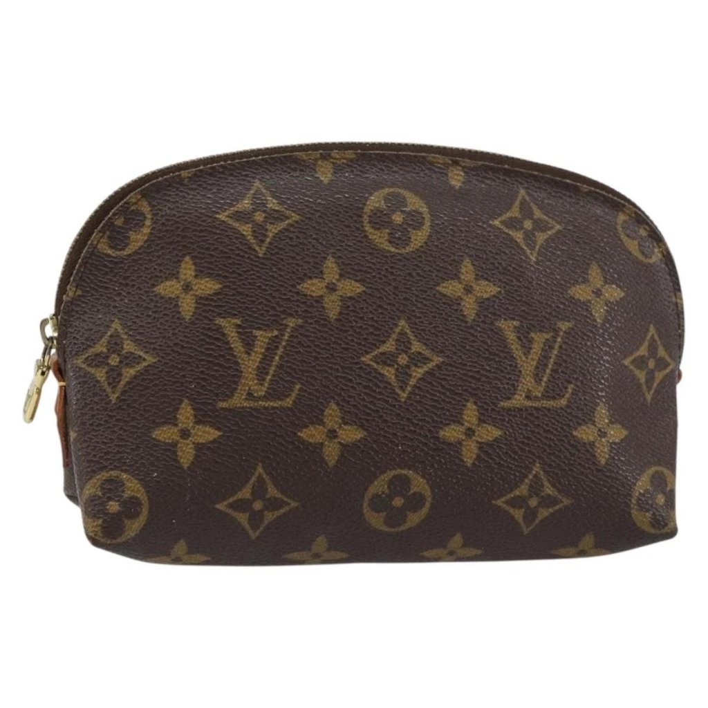 Louis Vuitton Monogram Pochette Cosmetic Pm Pouch M43998 Lv Auth 157604